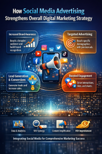 How Social Media Advertising Strengthens Overall Digital Marketing Strategy
